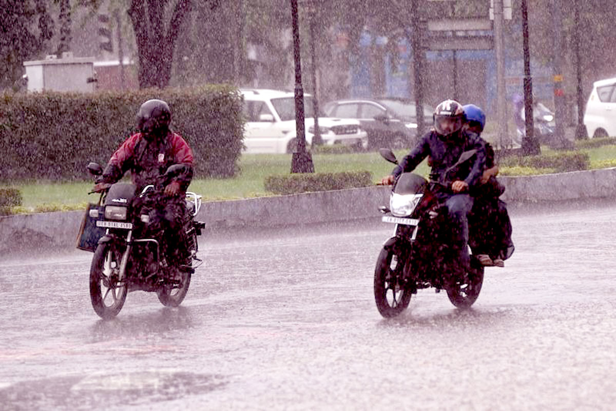 No chance of relief from rain yet.